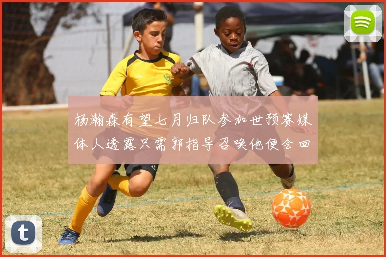 杨瀚森有望七月归队参加世预赛媒体人透露只需郭指导召唤他便会回归